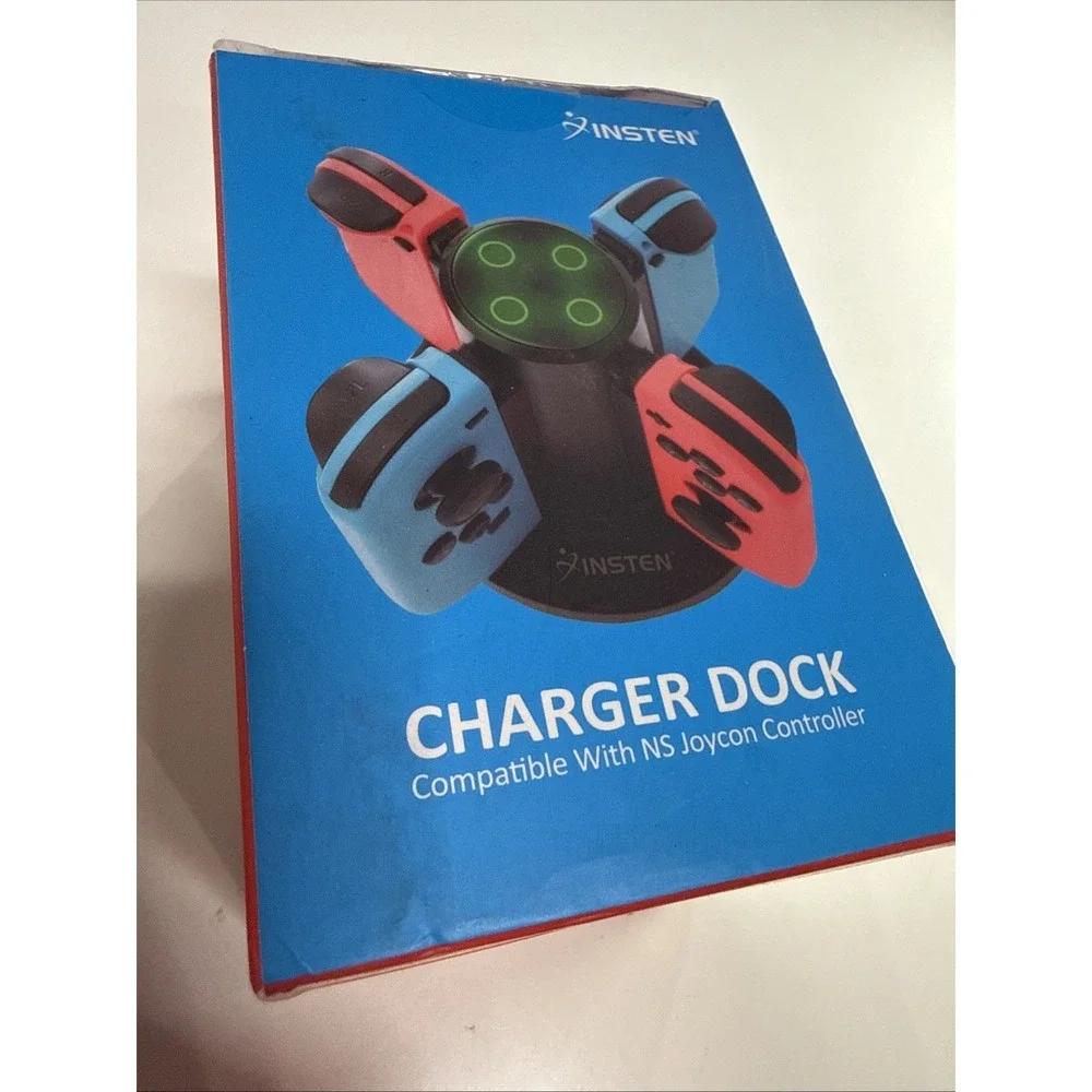 Insten 4 in 1 Charging Dock Joy-Con Controller Station Nintendo Switch Brand New